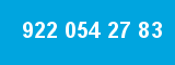 922 054 27 83